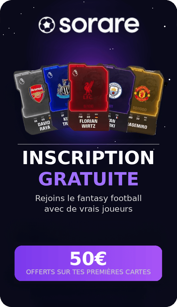 Offre parrainage sorare