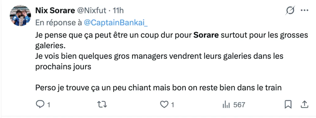 Sorare et la réglementation JONUM : ce qui change pour les managers français à partir de mai 2026