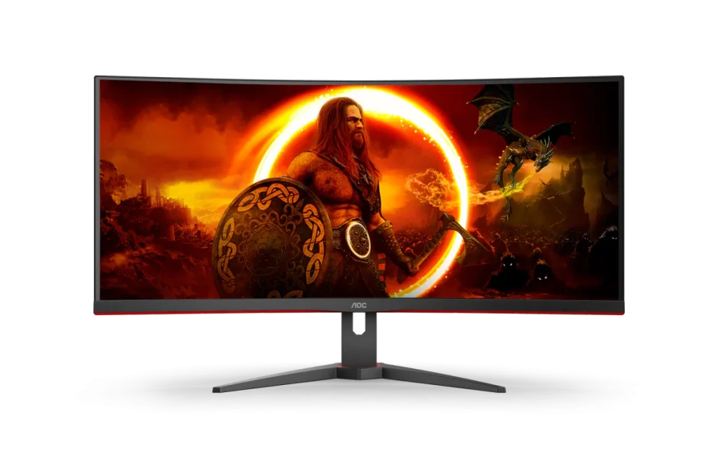 Écran Gaming Incurvé AOC CU34G2XE